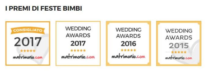 premi feste bimbi matrimonio